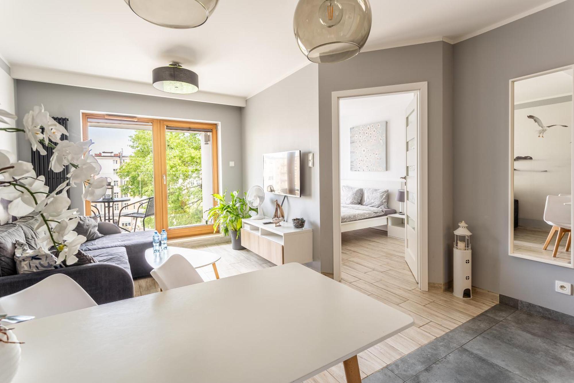Apartament Batorego 7 Z Parkingiem Gdynia Bagian luar foto